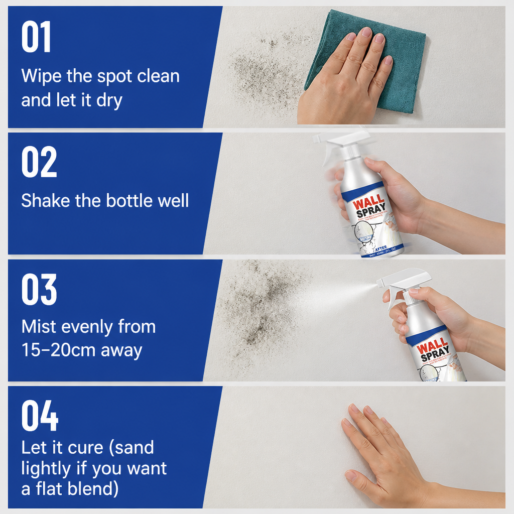 VeroCraft™ — Cover Crayon, Cracks & Scuffs Without Repainting the Wall