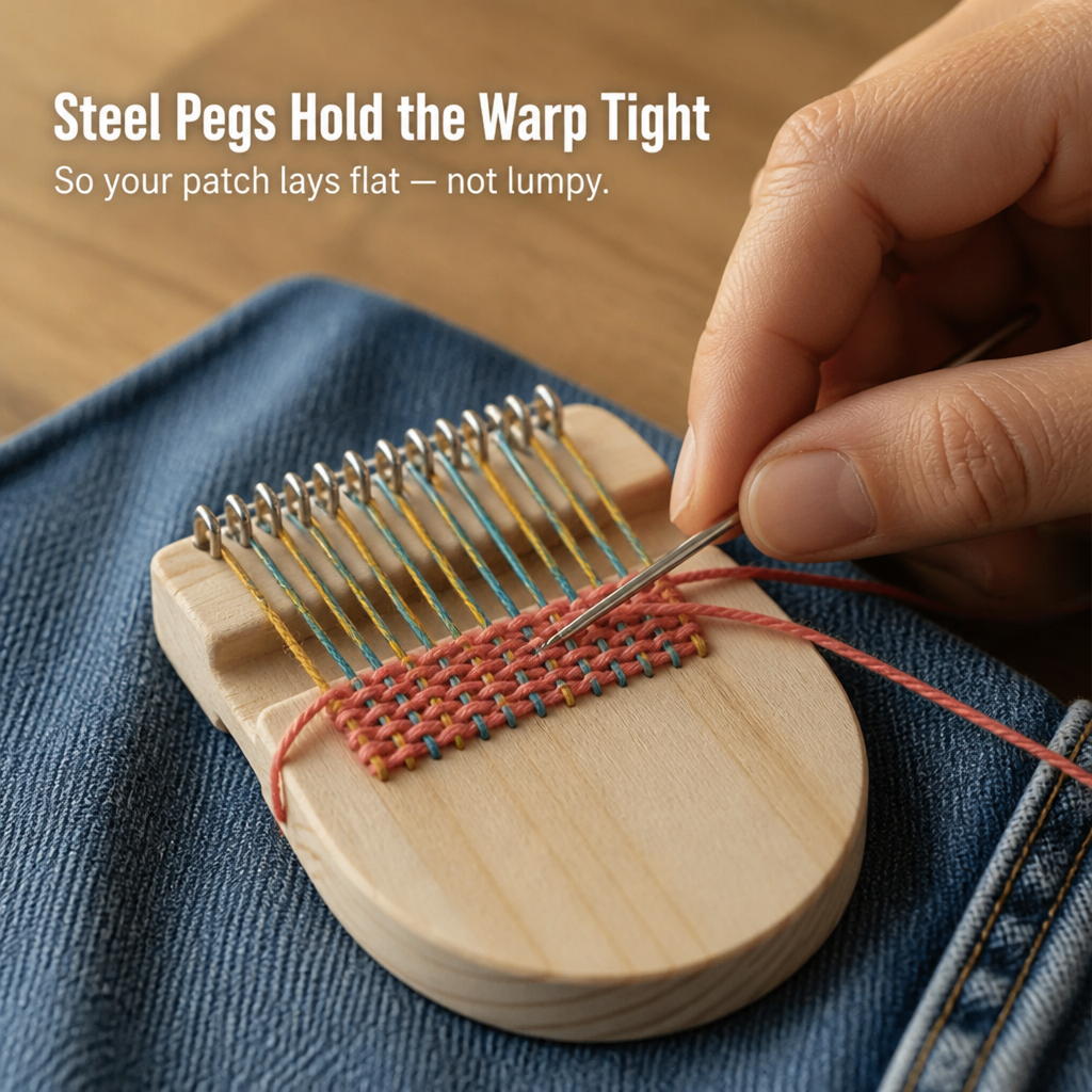 Weaverly™ — Patch Jeans, Sweaters & Favorite Flannels Into Pinterest-Worthy Saves