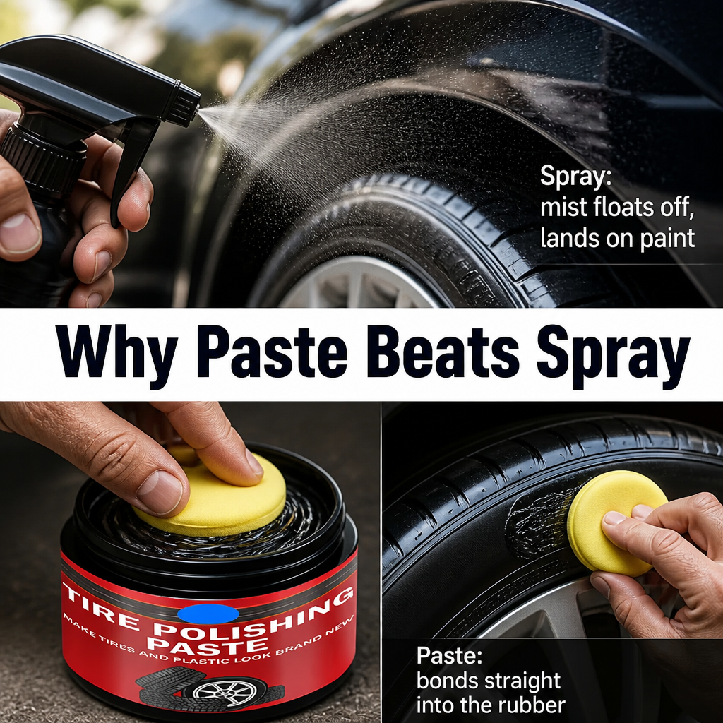 ObsediaBlack™ — Bring Faded Tires Back to Deep, Just-Detailed Black in Minutes