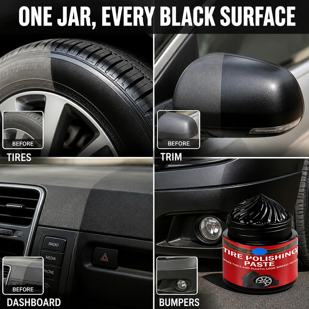 ObsediaBlack™ — Bring Faded Tires Back to Deep, Just-Detailed Black in Minutes