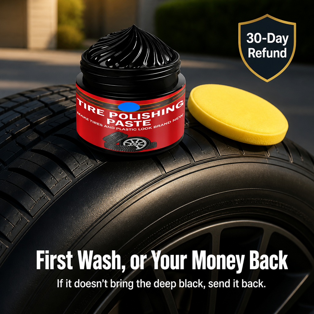 ObsediaBlack™ — Bring Faded Tires Back to Deep, Just-Detailed Black in Minutes