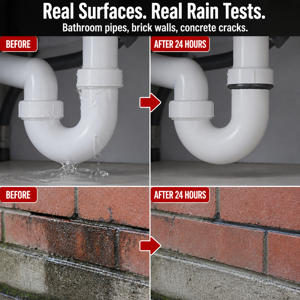 AquaGuard Pro™ — Stop Roof, Pipe & Wall Leaks Without Calling a Plumber