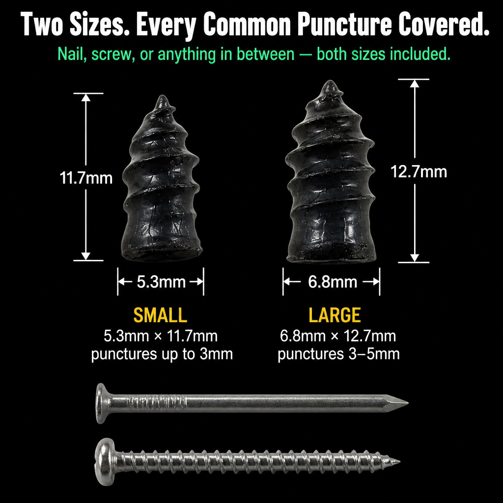 SlipMate™ — Plug Any Flat In 60 Seconds Without Removing The Tire