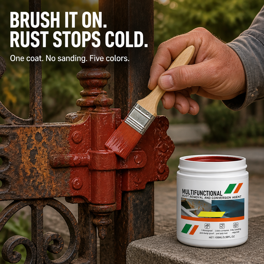 RustArmor™ — Brush It On, Kill The Rust, Seal Your Metal For Years