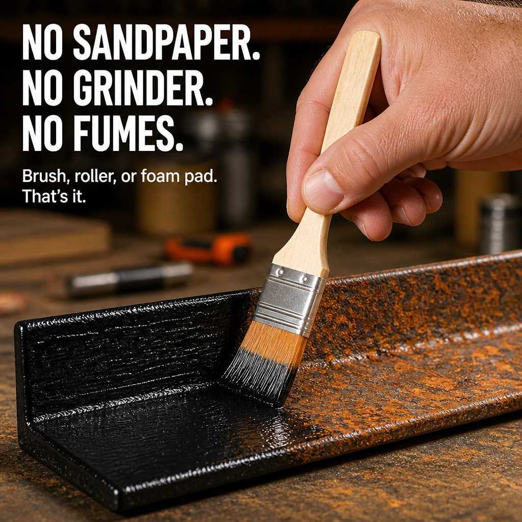 RustArmor™ — Brush It On, Kill The Rust, Seal Your Metal For Years