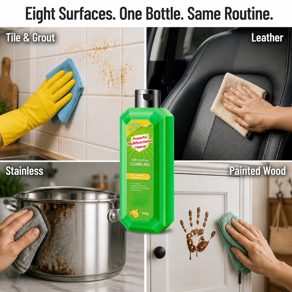 PureSheen™ — Lift Burned-On Grease and Tub Stains in Two Minutes Flat