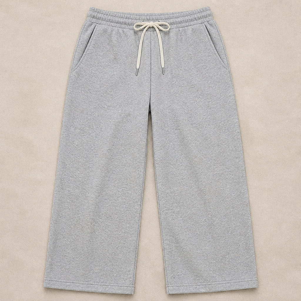 VeroStride™ – Relaxed-Fit Drawstring Lounge Pants with Side Pockets