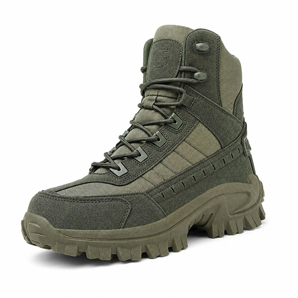 VortexTrail™ – Tactical Side-Zip Boots with Anti-Slip Rugged Sole