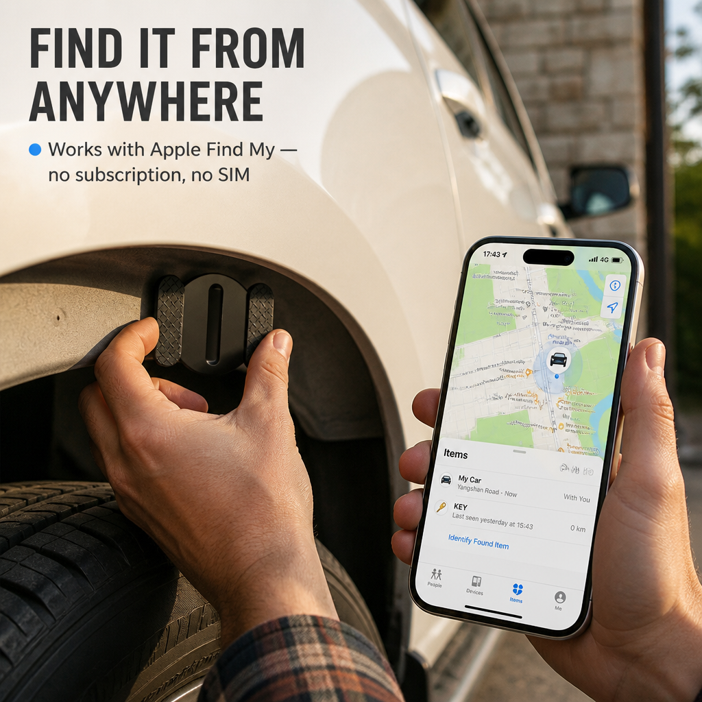 StealthStick™ — Hide It Under Your Car, Find It From Anywhere
