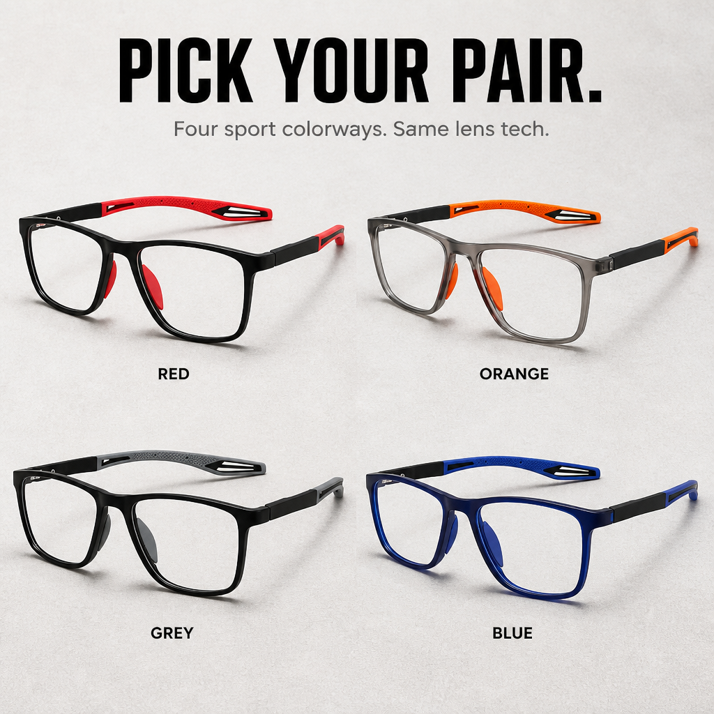 Visionary™ — Cut Screen Glare Indoors and Auto-Darken to Shades Outdoors