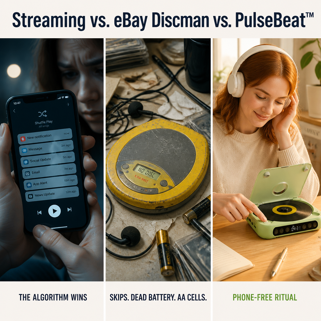 PulseBeat™ — Press Play, Put Your Phone Down, Hear the Whole Album