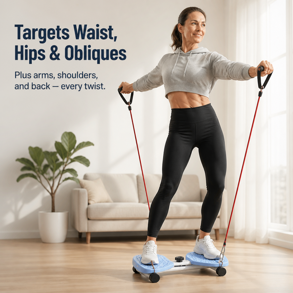 SilentPro™ — Twist Off Your Muffin Top Without Pounding Knees or Loud Workouts
