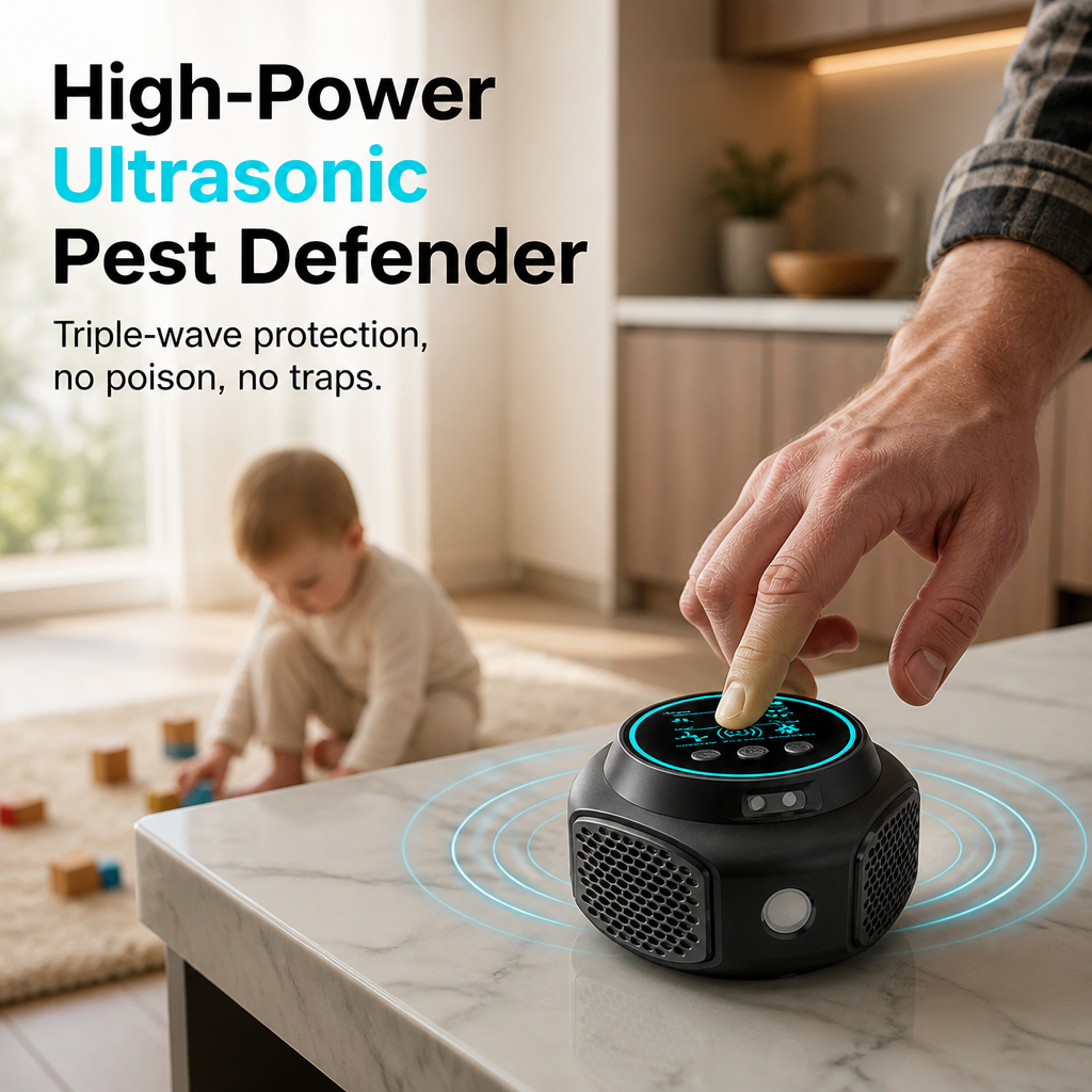 VectaShield™ — Drive Out Mice, Spiders & Roaches Without Setting A Single Trap