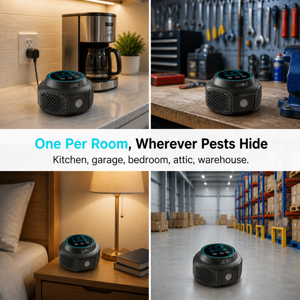 VectaShield™ — Drive Out Mice, Spiders & Roaches Without Setting A Single Trap