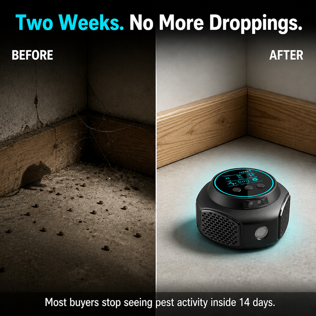 VectaShield™ — Drive Out Mice, Spiders & Roaches Without Setting A Single Trap