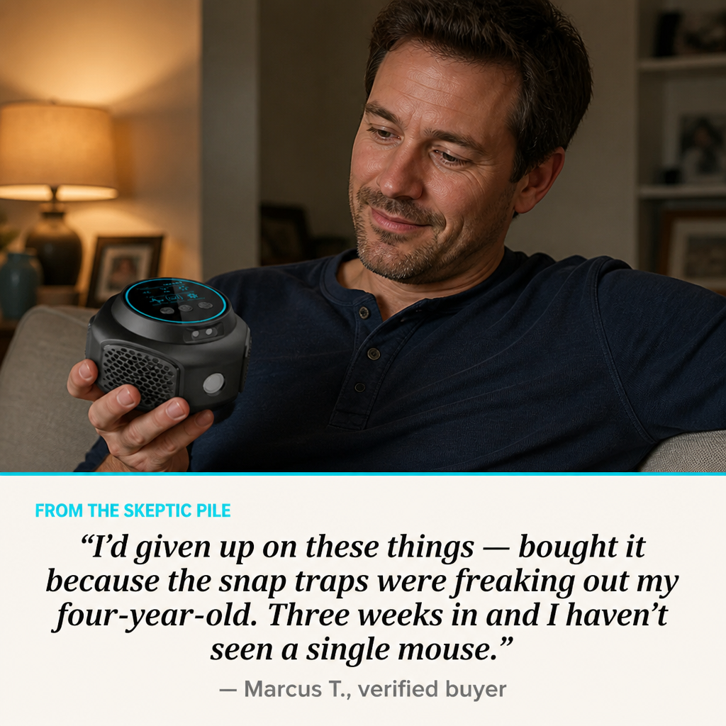 VectaShield™ — Drive Out Mice, Spiders & Roaches Without Setting A Single Trap