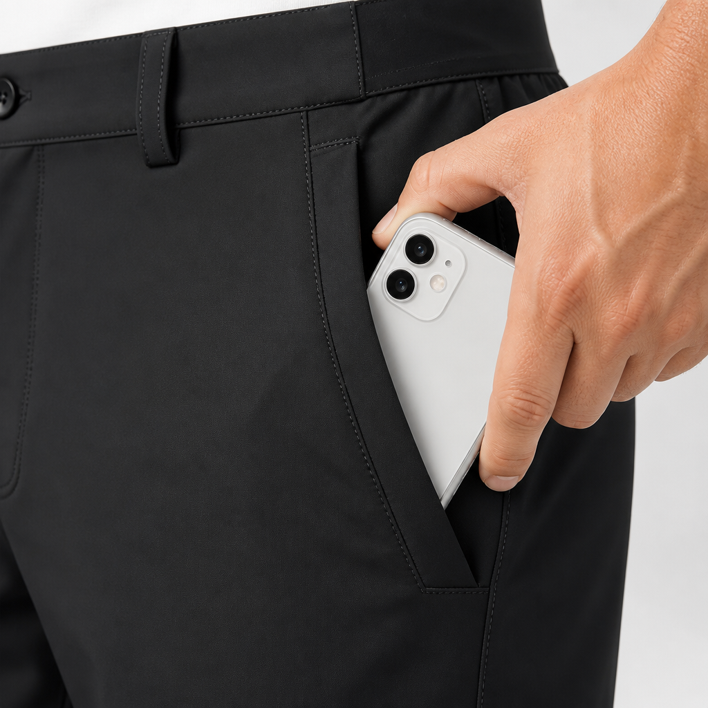 PrimeVera™ – Quick-Dry Stretch Golf Shorts with Multi-Pocket Design