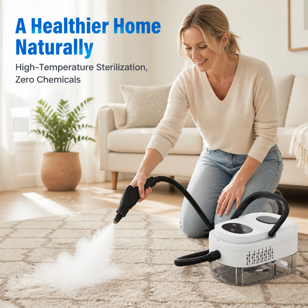 VaporaClean™ — Melt Baked-On Grease and Kill Germs With 221°F Chemical-Free Steam