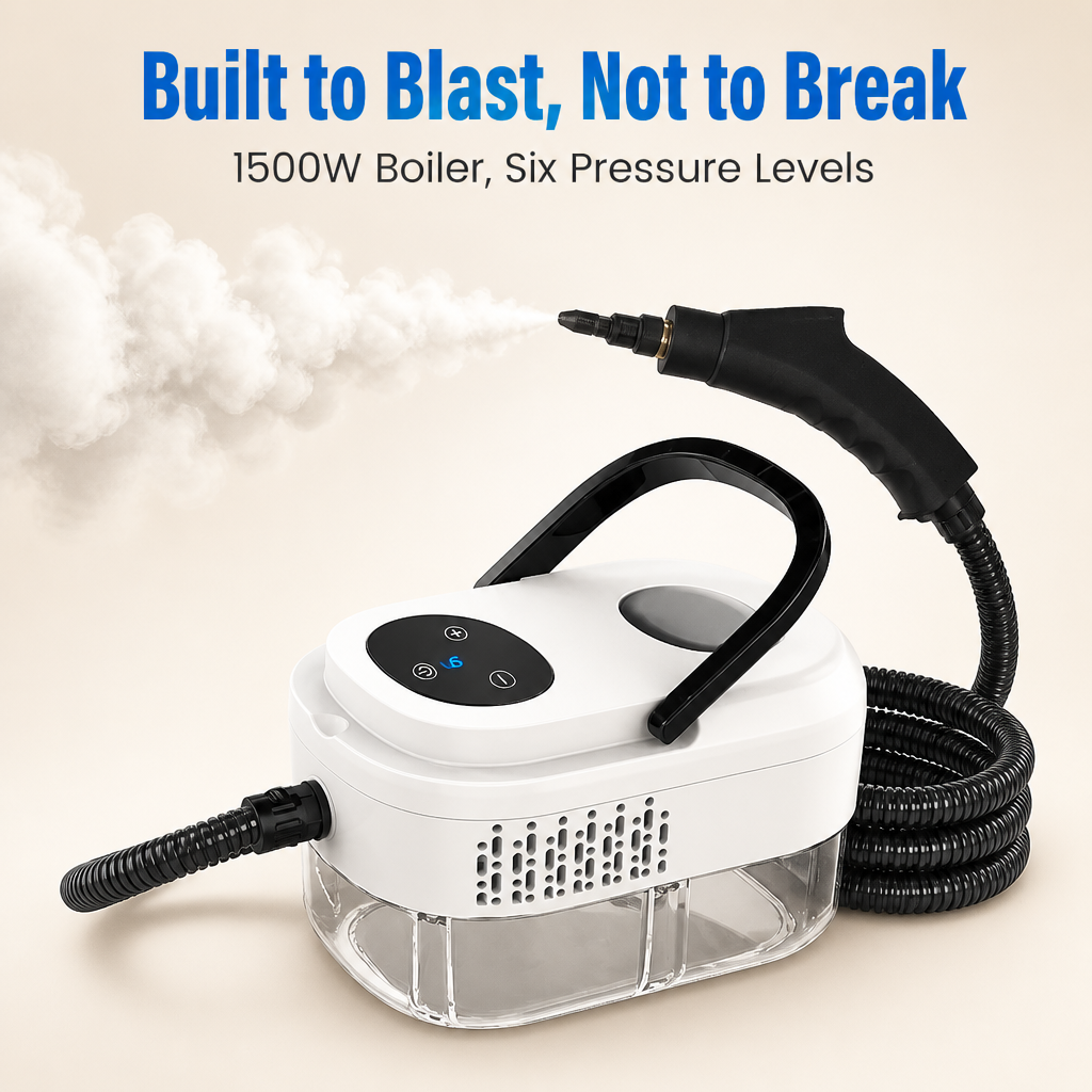 VaporaClean™ — Melt Baked-On Grease and Kill Germs With 221°F Chemical-Free Steam