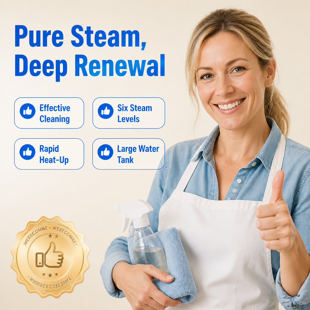 VaporaClean™ — Melt Baked-On Grease and Kill Germs With 221°F Chemical-Free Steam