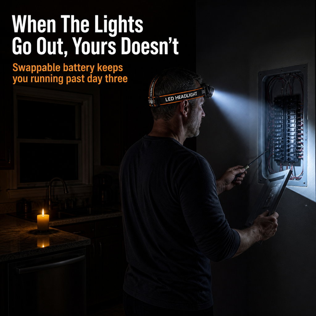 NovaBeam™ — Own the Night with Unstoppable, Hands-Free Brightness