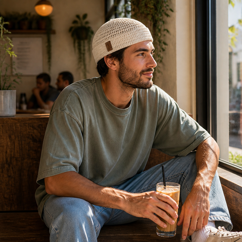 UrbanSilk™ – Breathable Mesh Brimless Summer Cap