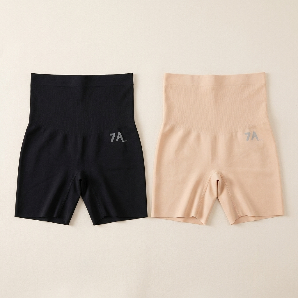 StreamlineWear™ – Seamless High-Waist Tummy Control & Butt-Lift Shaping Shorts