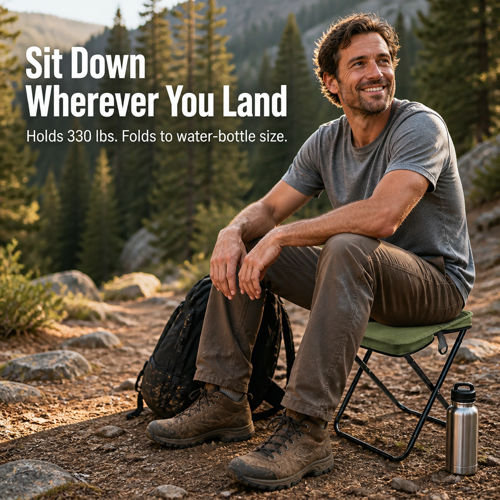 VentureRest™ — Feel Instant Freedom with Portable, Rock-Solid Comfort Anywhere You Go