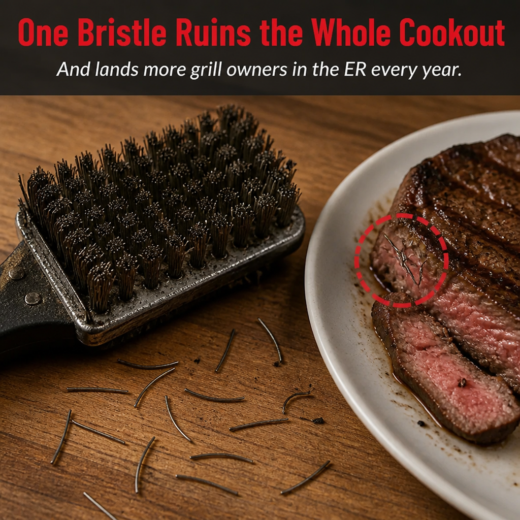 GrillSpark™ — Strip Caked-On Grill Grease in Minutes Without a Wire Brush