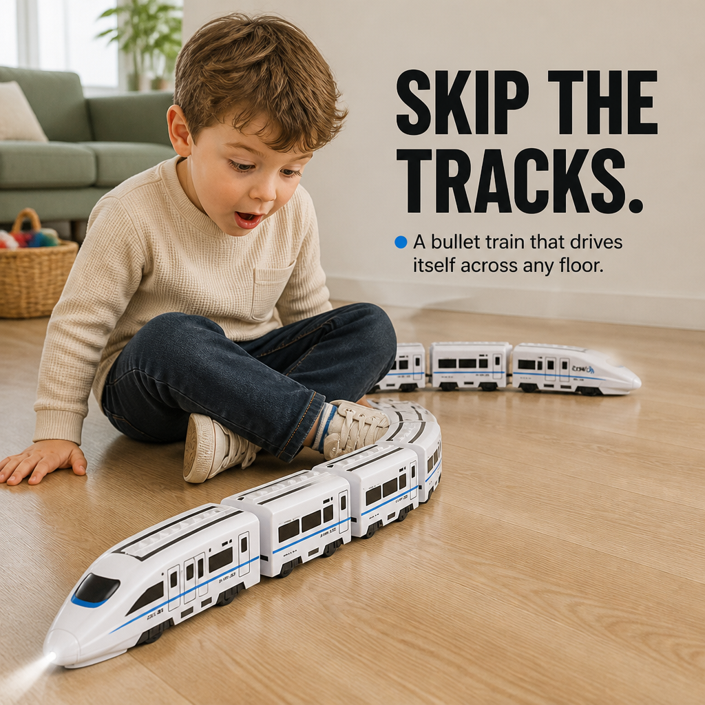 TrackMaster™ — Skip the Tracks and Send a Bending Bullet Train Anywhere