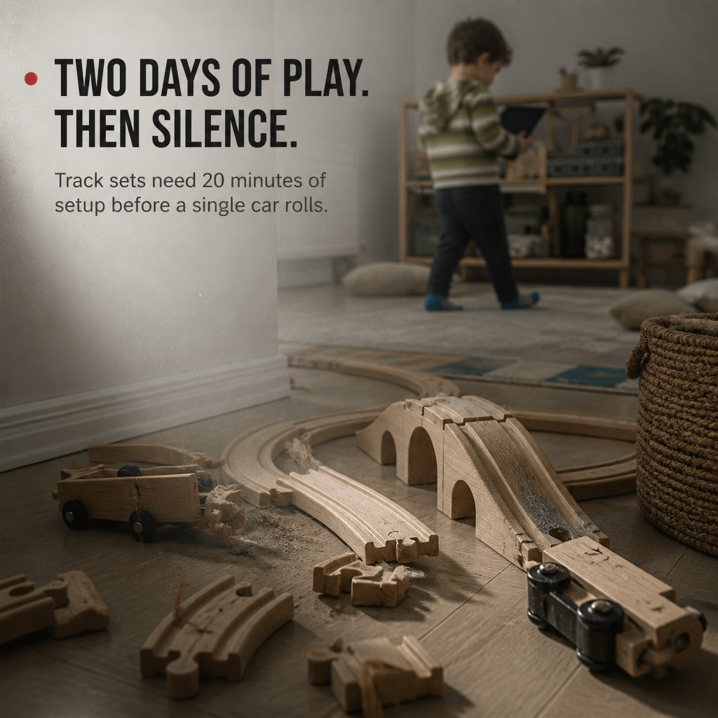 TrackMaster™ — Skip the Tracks and Send a Bending Bullet Train Anywhere