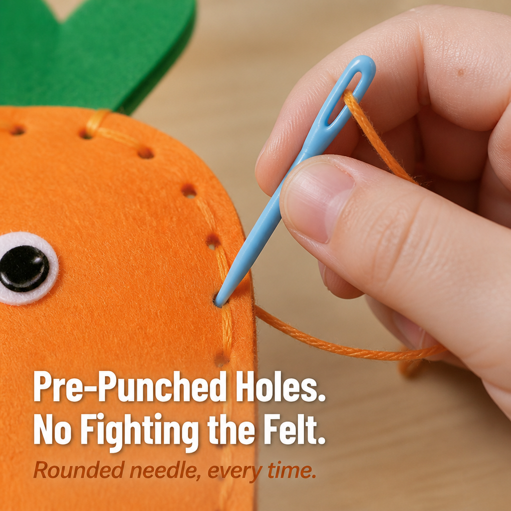 StitchSpark™ — Stitch Felt Animals That Build Focus, Confidence & Real Pride