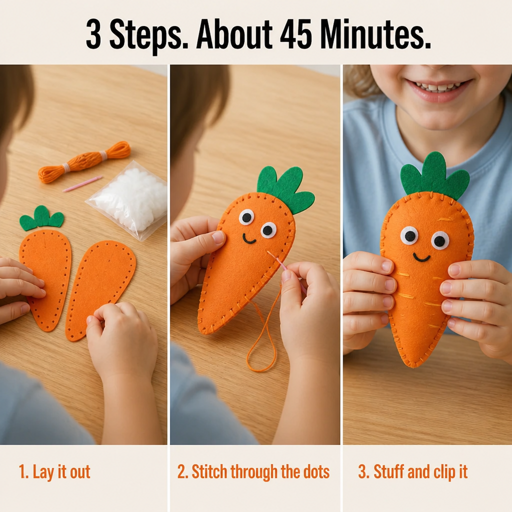 StitchSpark™ — Stitch Felt Animals That Build Focus, Confidence & Real Pride