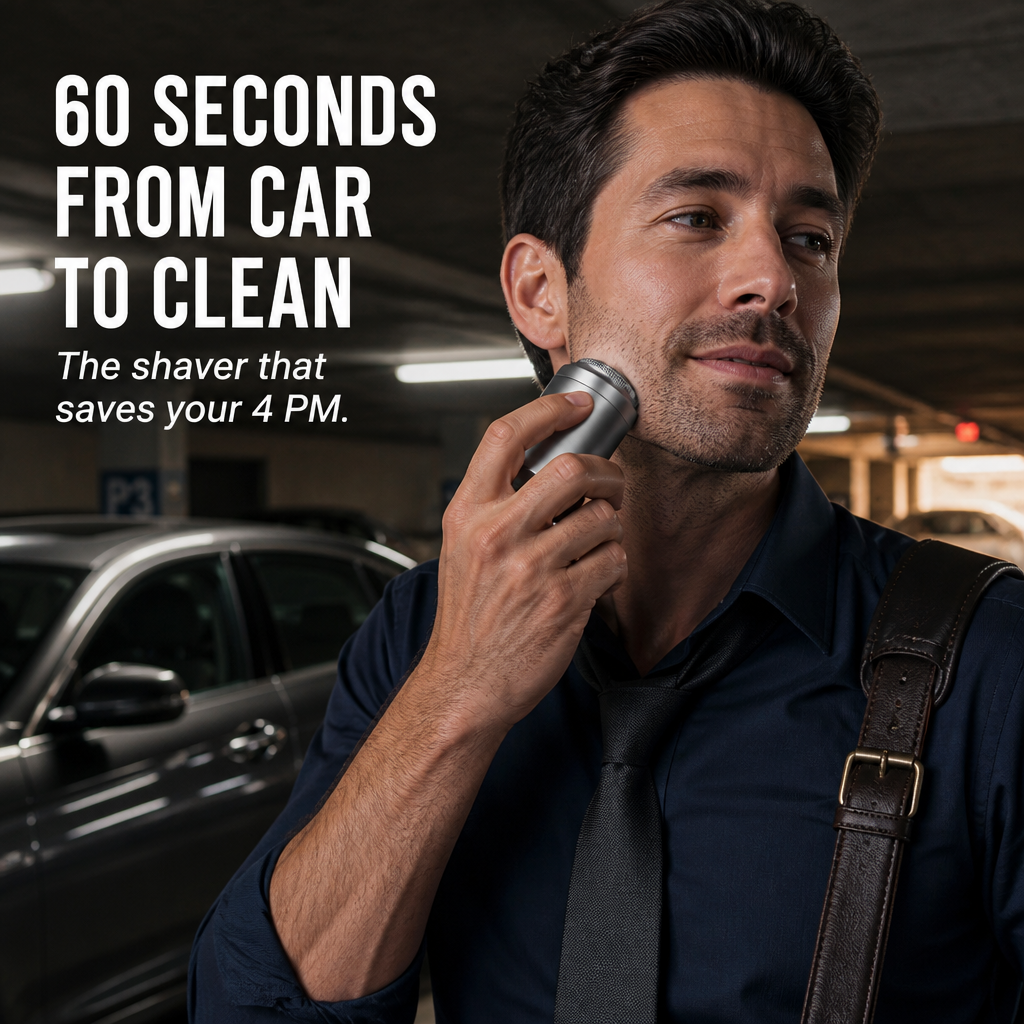 VersaSmooth™ — Erase 5 O'Clock Shadow in 60 Seconds, Mirror Optional
