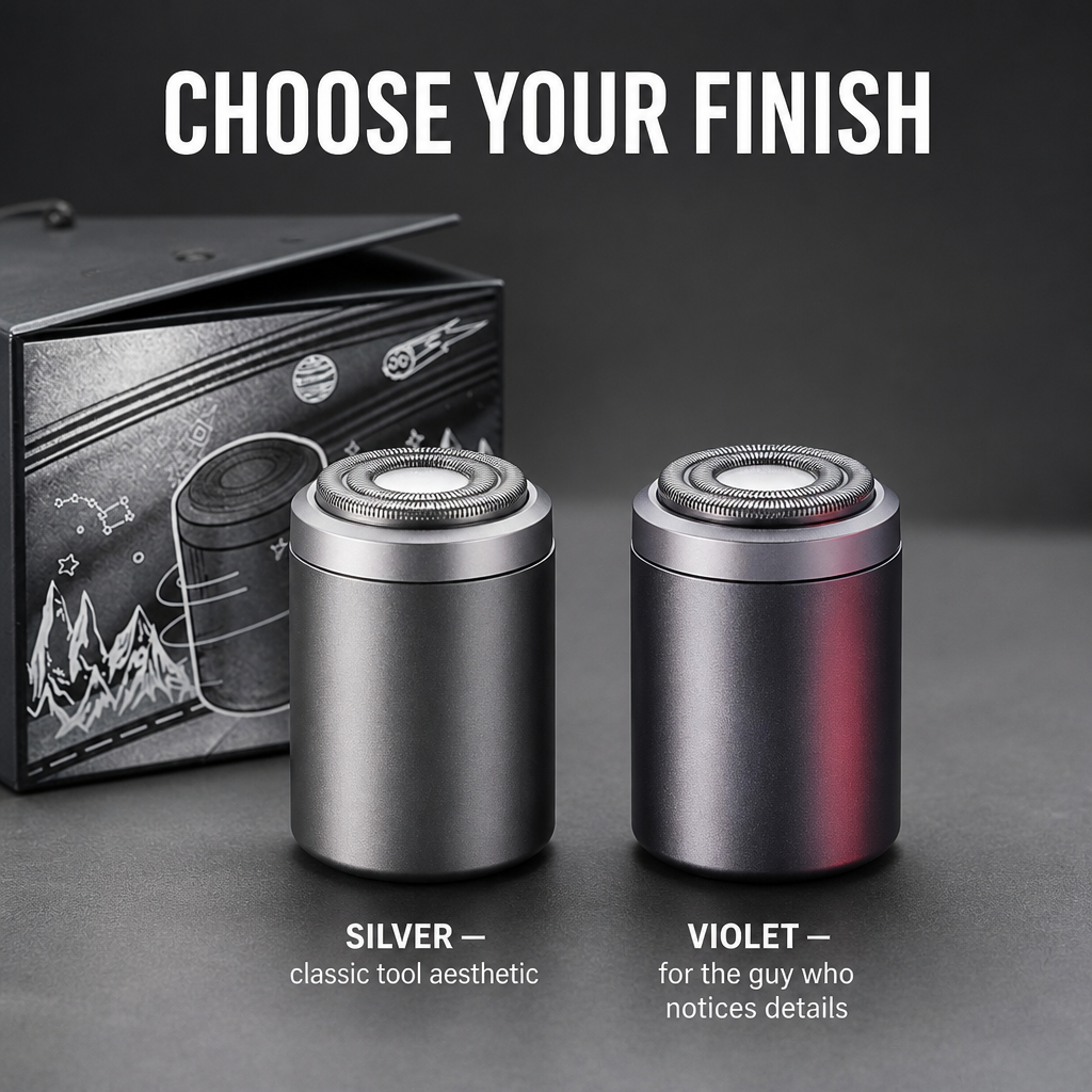 VersaSmooth™ — Erase 5 O'Clock Shadow in 60 Seconds, Mirror Optional