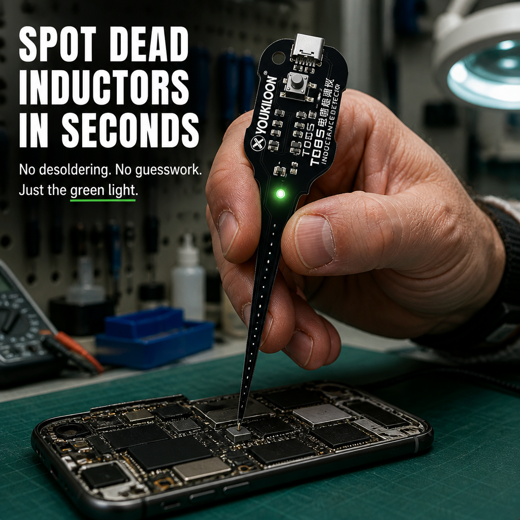 CircuitSense™ — Spot Dead Inductors in Seconds Without Lifting a Soldering Iron
