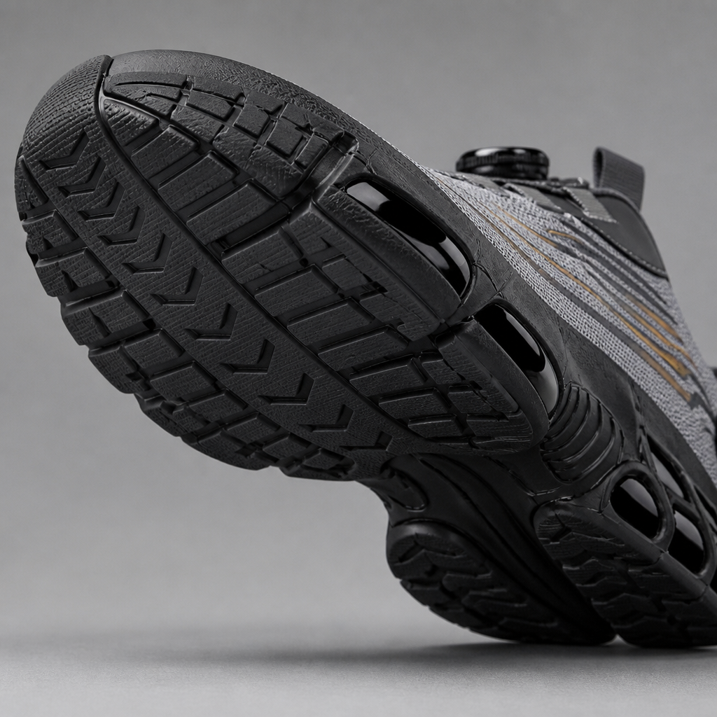 VivaStride™ – Steel-Toe Work Sneakers with Quick-Twist Lacing System
