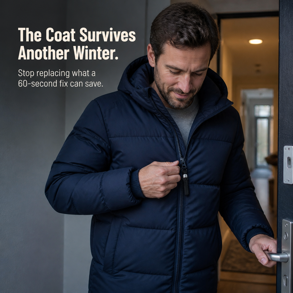 ZipRite™ — Snap Any Broken Zipper Back to Life in 10 Seconds