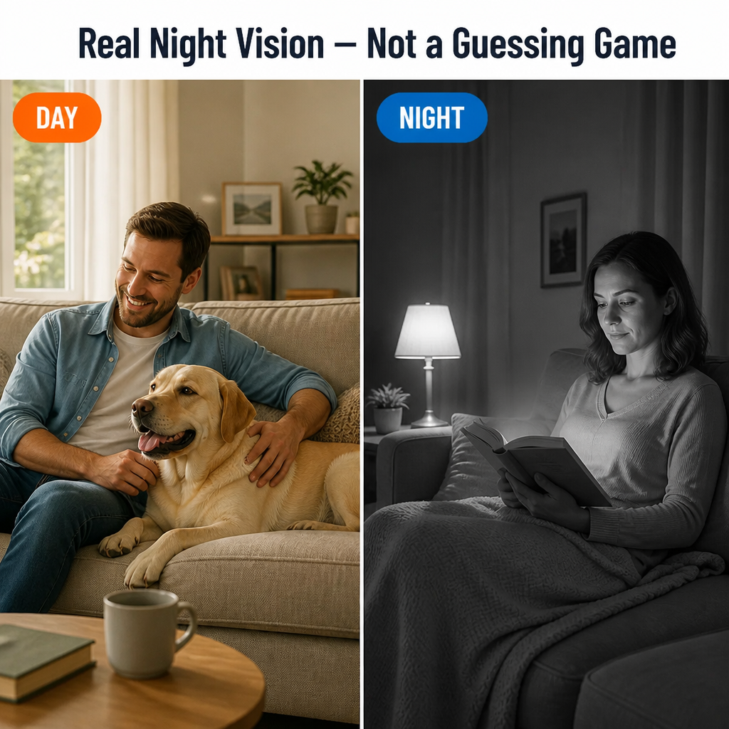 SecureVue™ — Watch Every Room From Your Phone, Even Without WiFi