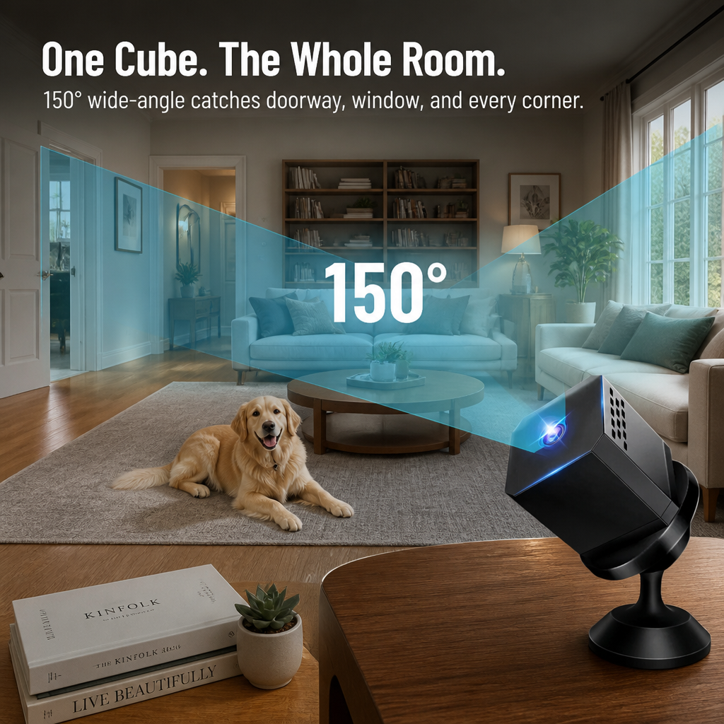 SecureVue™ — Watch Every Room From Your Phone, Even Without WiFi