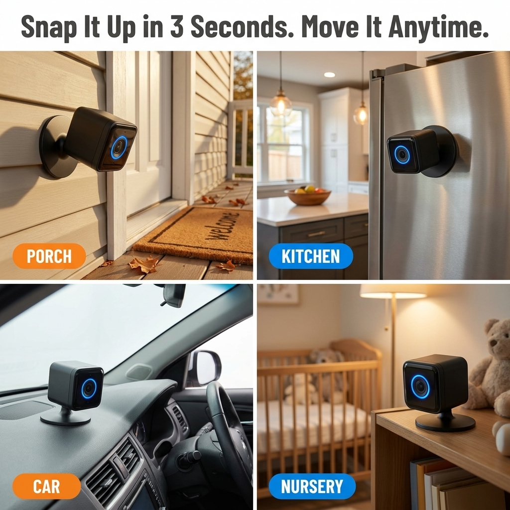 SecureVue™ — Watch Every Room From Your Phone, Even Without WiFi
