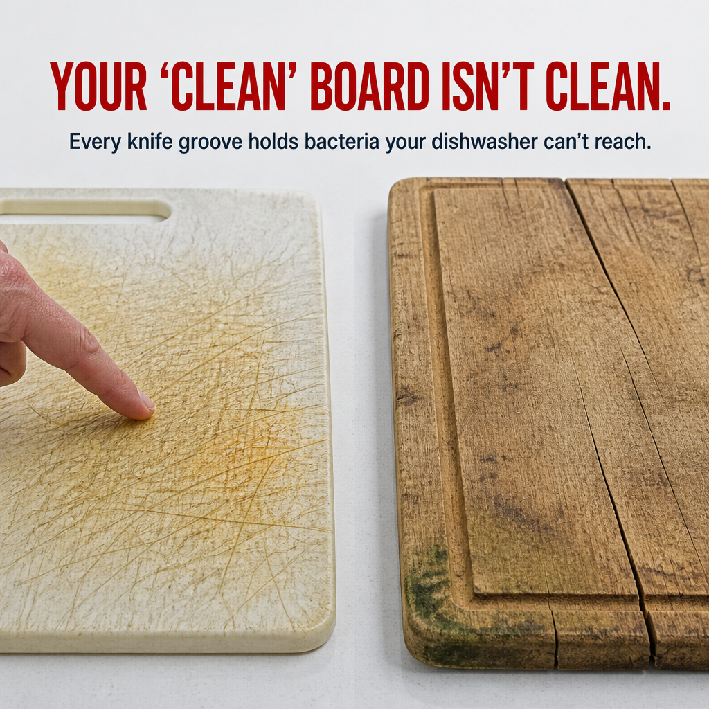 PureSteel™ — Hooks Onto Your Counter And Wipes Bacteria Away In Seconds