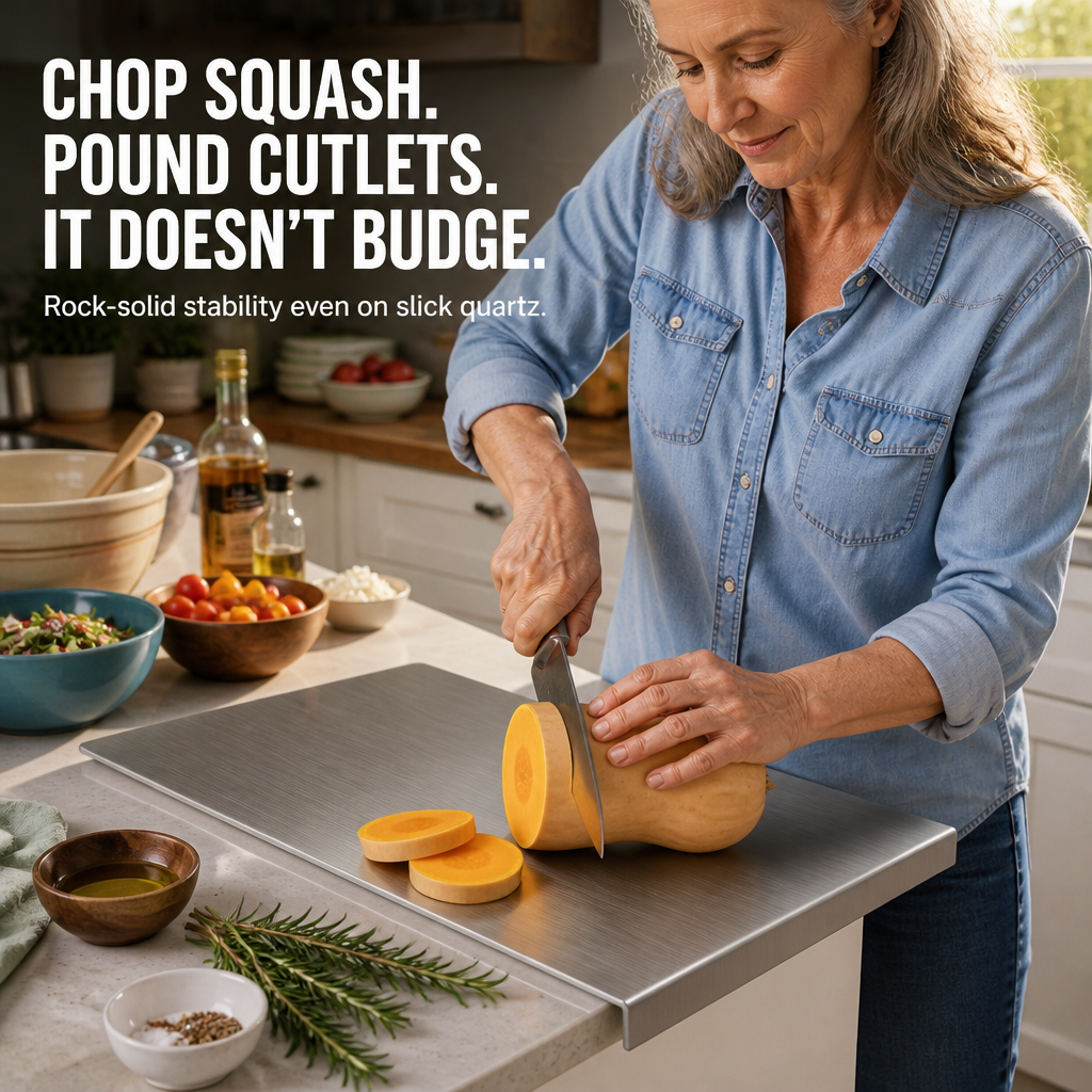 PureSteel™ — Hooks Onto Your Counter And Wipes Bacteria Away In Seconds