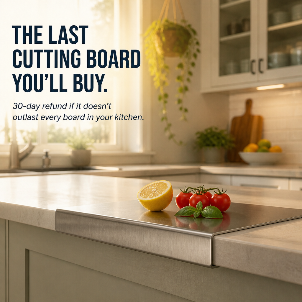 PureSteel™ — Hooks Onto Your Counter And Wipes Bacteria Away In Seconds