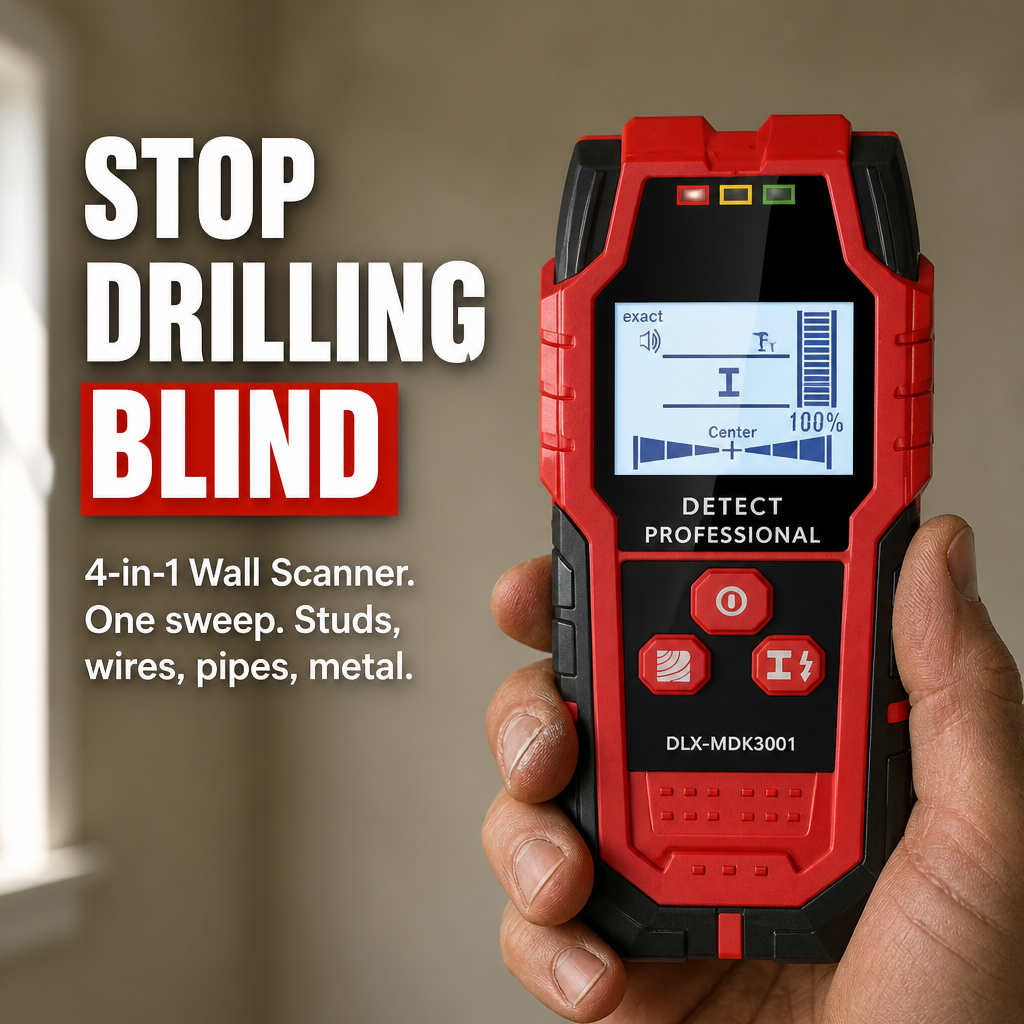 VisiTrace™ — Spot Studs, Wires & Pipes Before You Drill a Single Hole