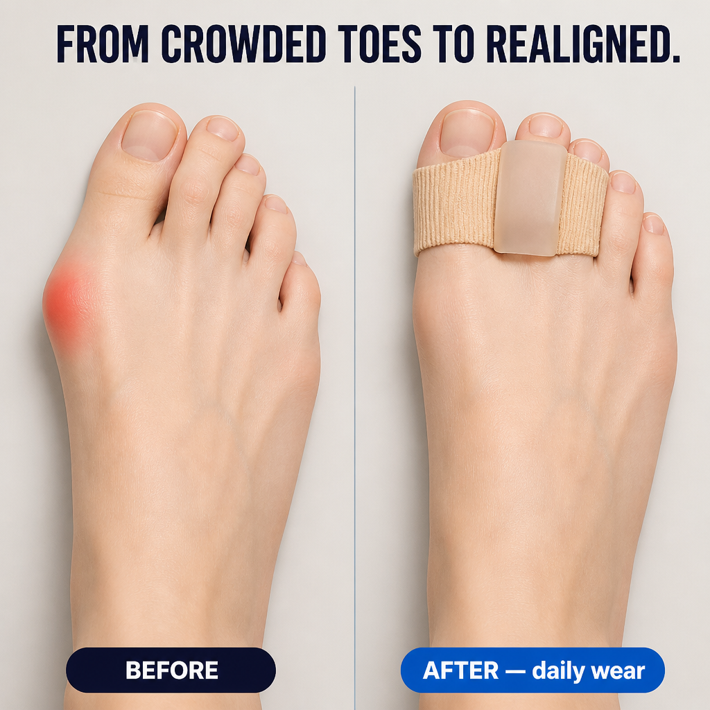 RamiraStep™ — Quiet Bunion Pain and Realign Toes Without Surgery