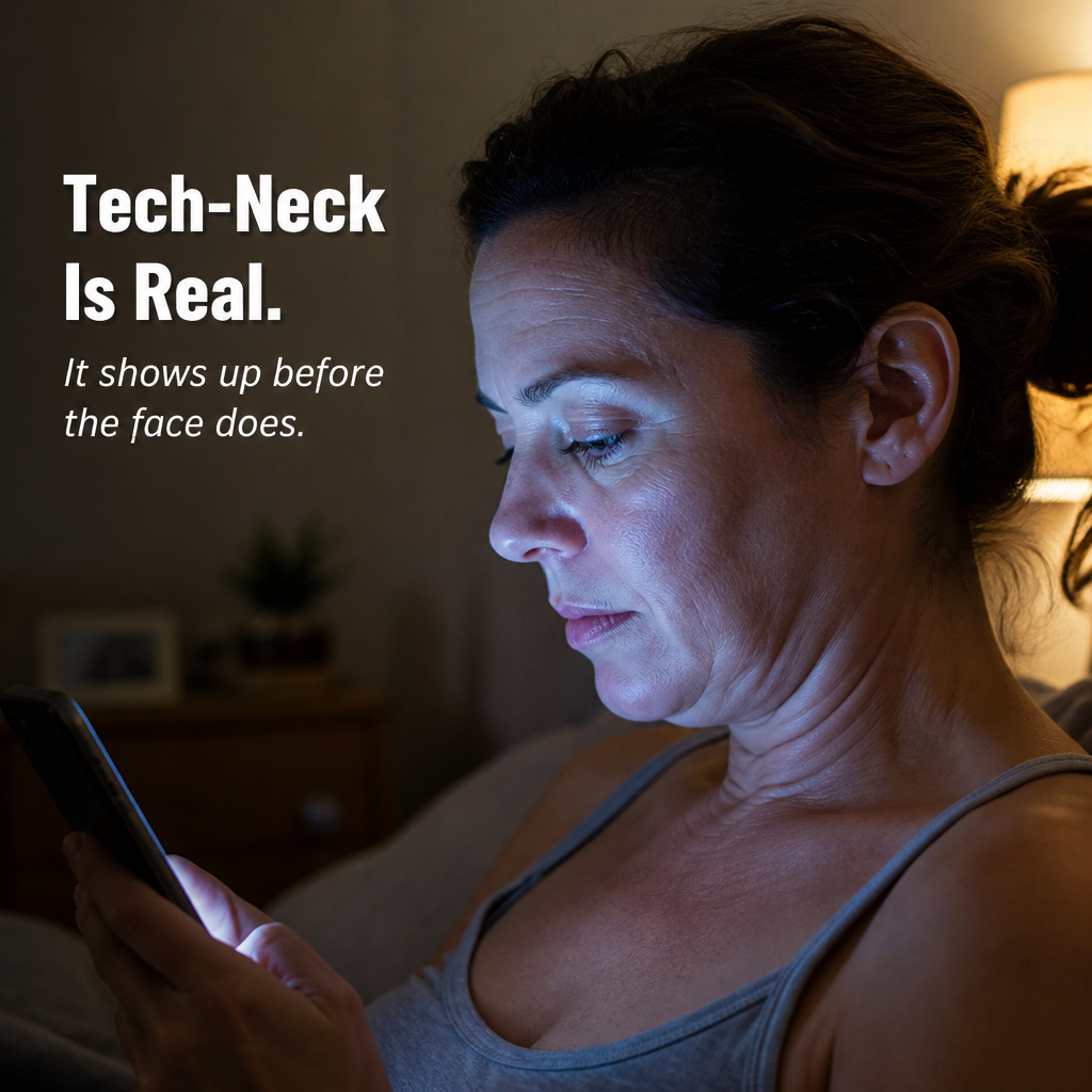 RadiVive™ — Treat Tech-Neck Lines and Sagging Jawline in 10 Minutes a Day