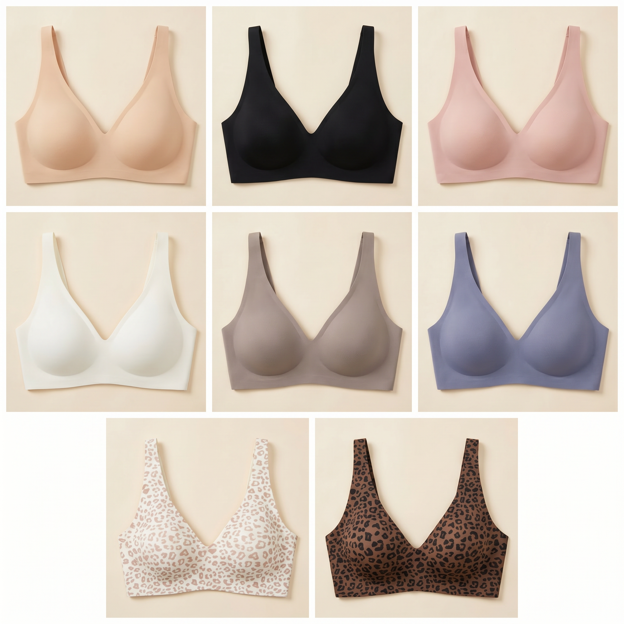 VeliraLift™ – Seamless Wire-Free Lifting Bra with JellyLift Support