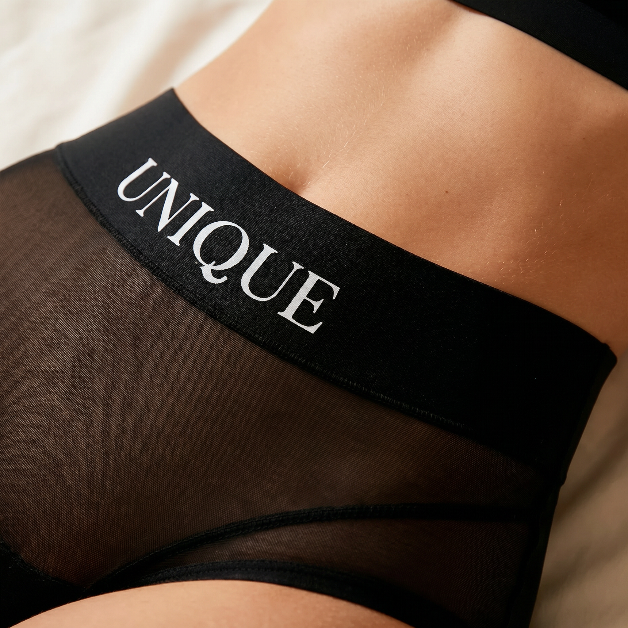 Nuela™ – High-Waist Sheer Mesh Tummy-Control Briefs with Butt Lift