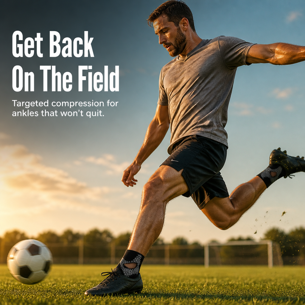 VeroGuard™ Ankle Brace — Stop Rolling Wobbly Ankles With Slim Honeycomb Compression